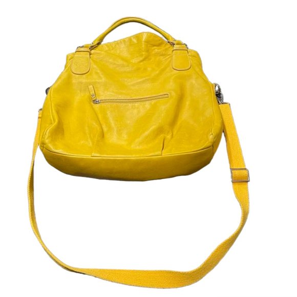 Italian Leather Tote Shoulder Strap Large Handbag Bought and Made in Italy - Picture 3 of 16